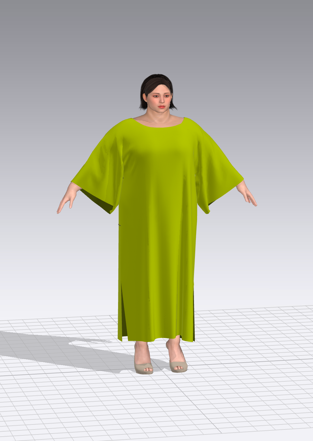 Aurelia Kaftan Dress | PDF Sewing pattern, Size XS-XXXXL | A0, A4, Full Size