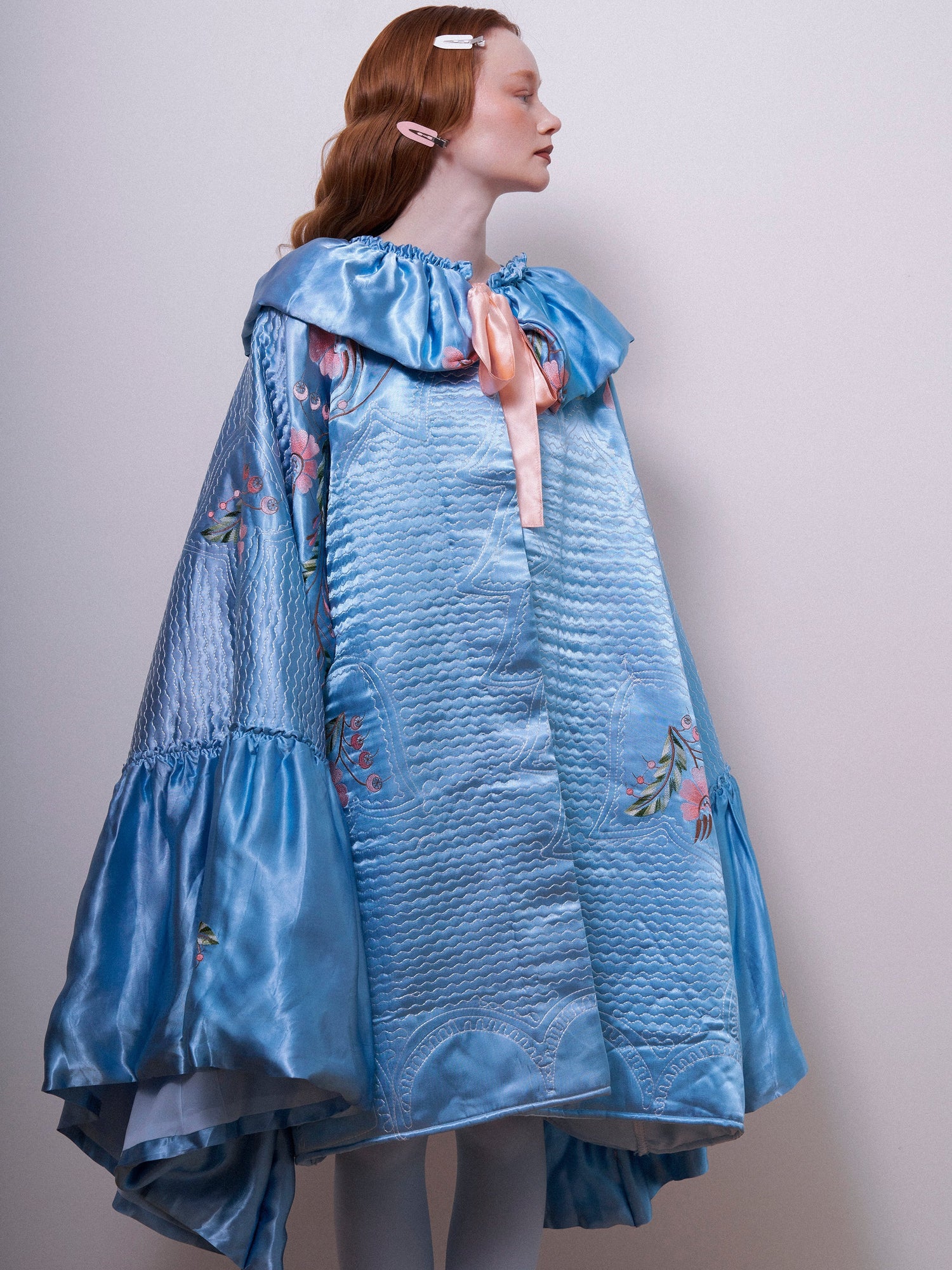Butterfly Fly Away Coat- Blue
