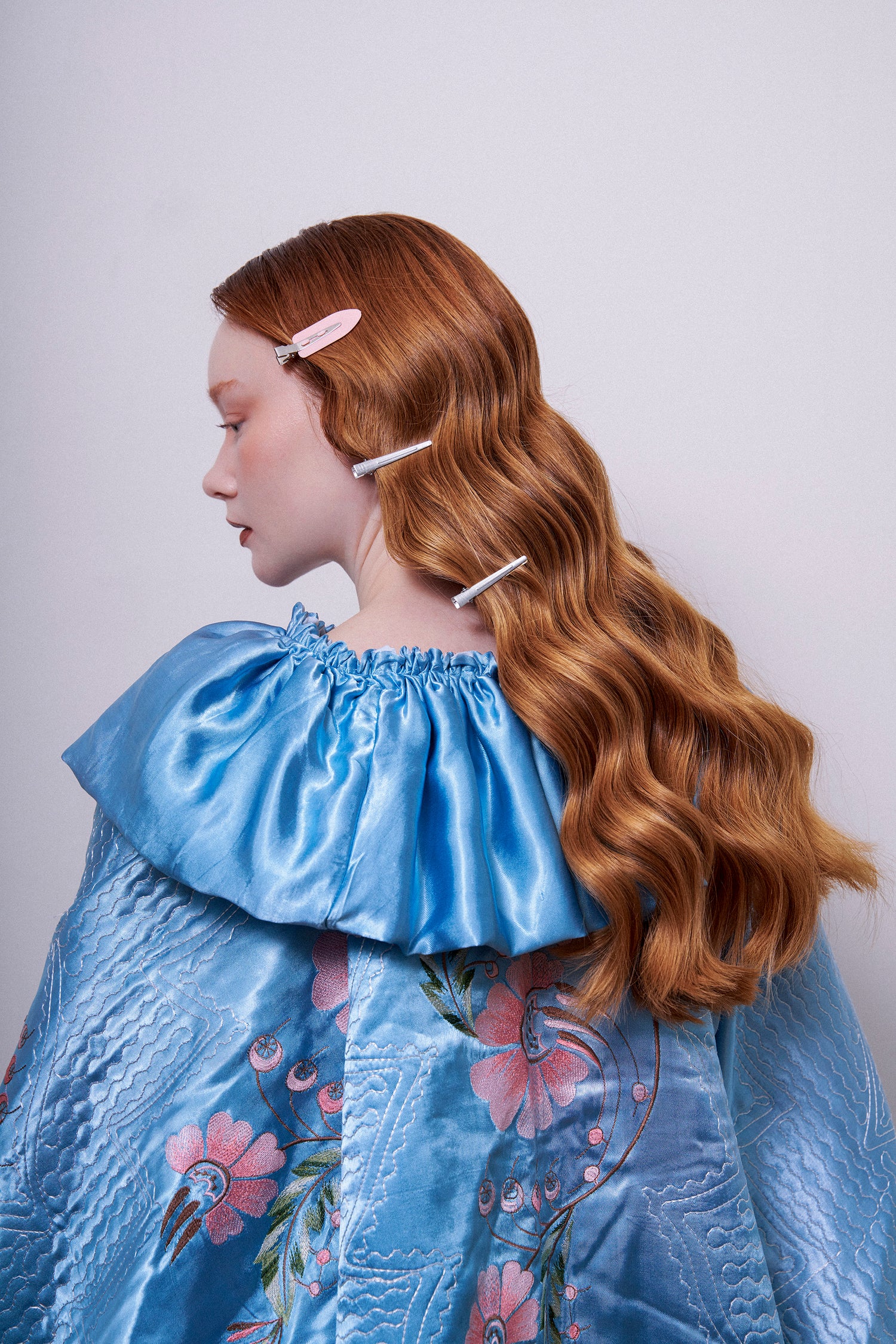 Butterfly Fly Away Coat- Blue