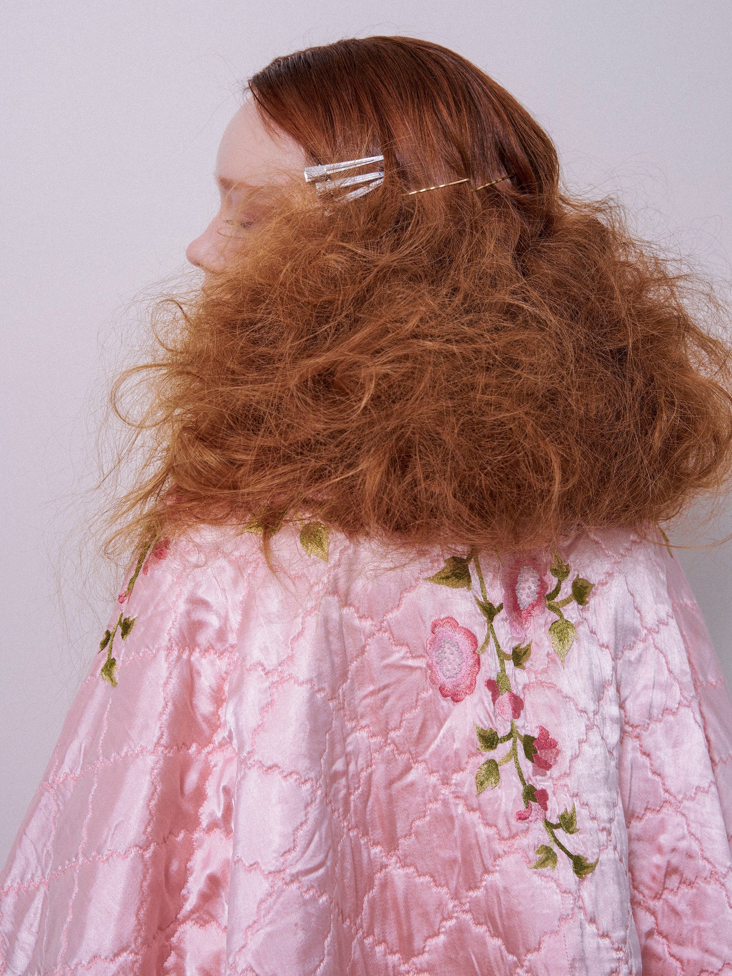 Butterfly Fly Away Coat- Silk Pink