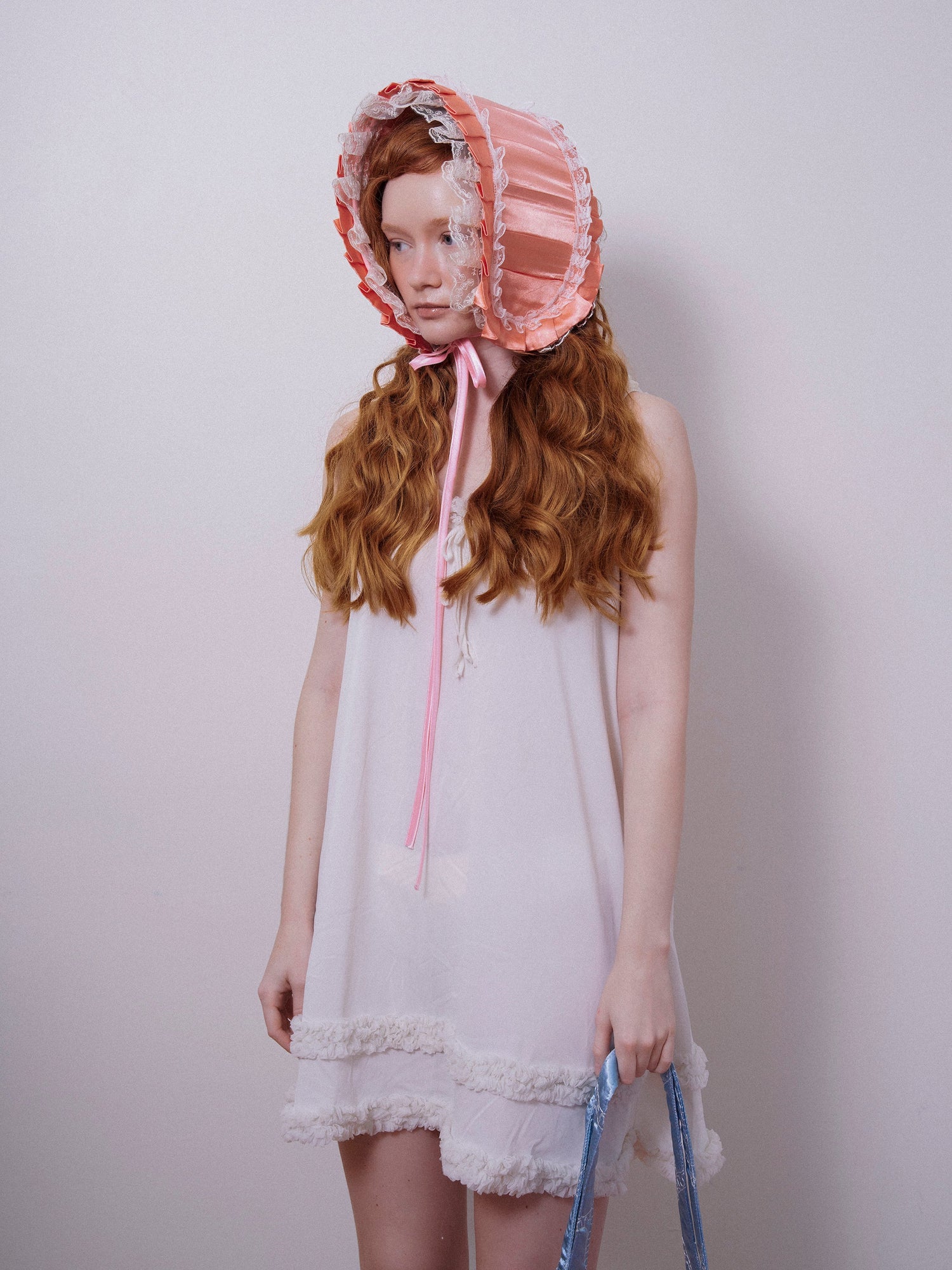 Butterfly Fly Away Coat- Silk Salmon