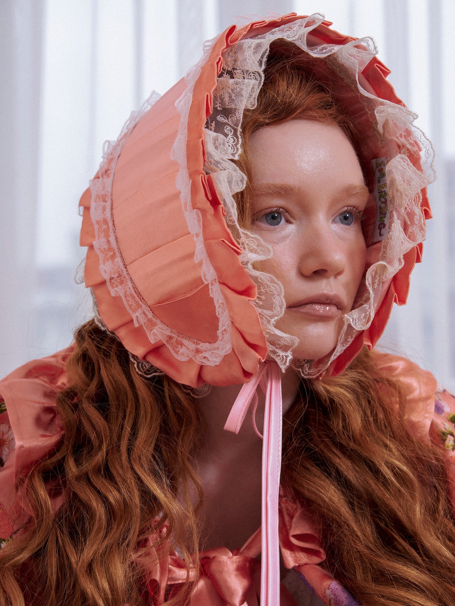 Butterfly Fly Away Coat- Silk Salmon