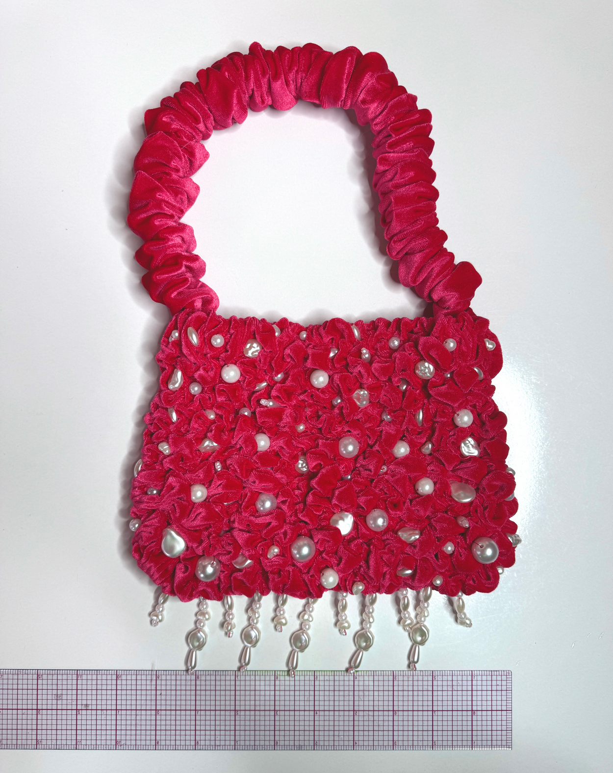 Glimmer Velvet Purse