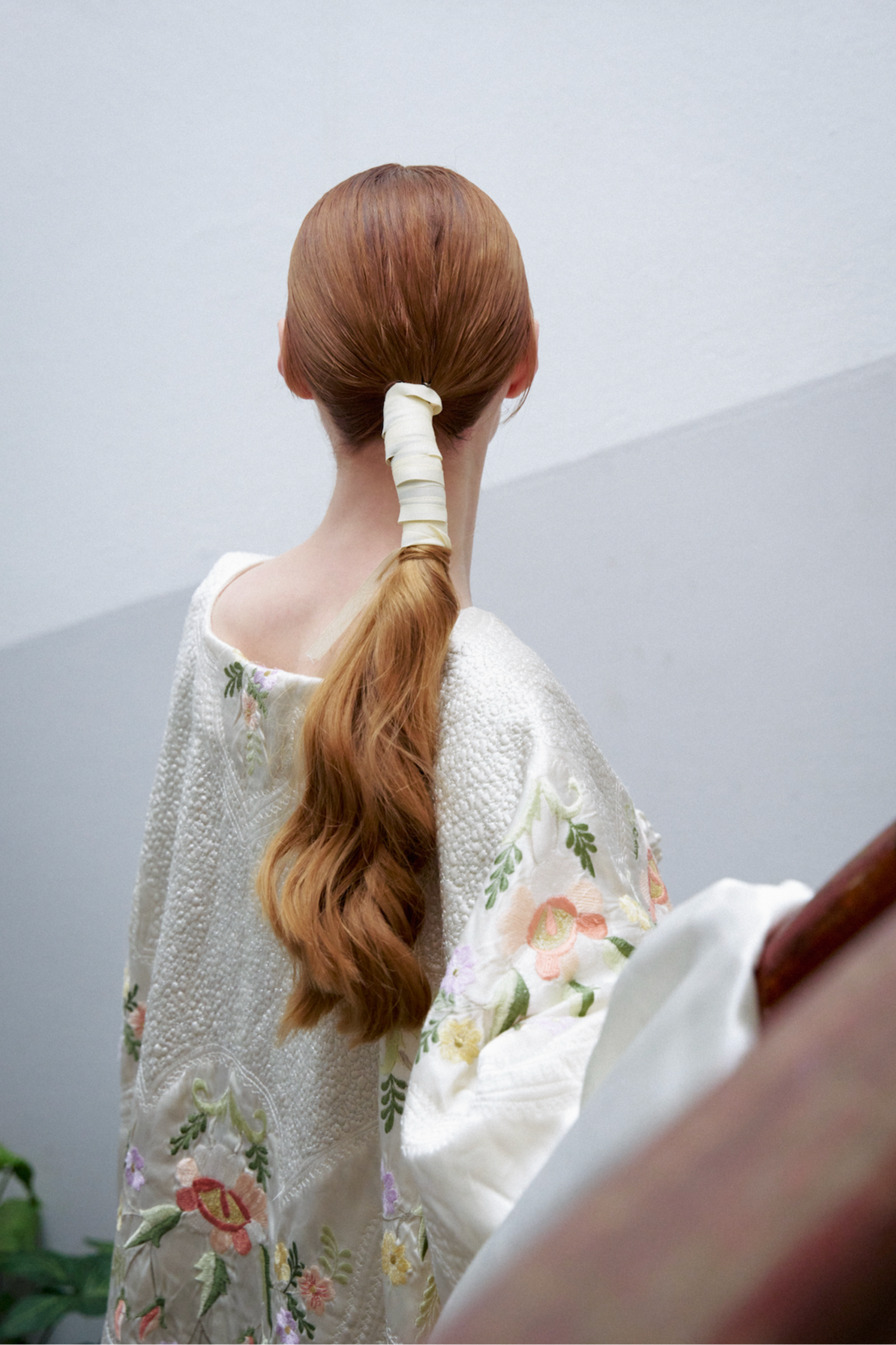 Butterfly Fly Awat Coat- Ivory Floral